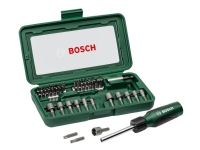 Bosch - Skrutrekker med spissett - 46 deler - inn boks
