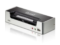 ATEN CubiQ CS1792 USB 2.0 HDMI KVMP Switch - KVM / lydsvitsj - 2 x KVM/lyd - 1 lokalbruker - stasjonær