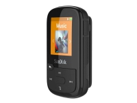 SanDisk Clip Sport Plus - Digital spiller - 32 GB - svart