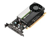 NVIDIA T400 4GB - Grafikkort - T400 - 4 GB GDDR6 - PCIe 3.0 x16 lav profil - 3 x Mini DisplayPort - OEM