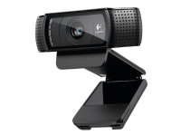 Logitech HD Pro Webcam C920 - Nettkamera - farge - 1920 x 1080 - lyd - USB 2.0 - H.264