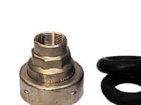 Murgennemføring 63mm-2 muffe - med 3 1/2omløber. Isiflo
