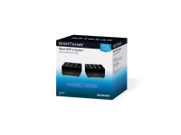 NETGEAR Nighthawk MK62 - Wi-Fi-system (ruter, utvider) - inntil 3000 kvadratfot - maske - GigE - 802.11a/b/g/n/ac/ax - Dobbeltbånd
