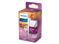 Philips Mignon (kan dimmes), 4,5 W, 40 W, E14, 470 lm, 15000 timer, Varm hvit
