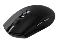Logitech G G305 - Mus - optisk - 6 knapper - trådløs - LIGHTSPEED - USB trådløs mottaker - svart