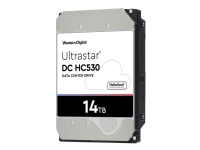 WD Ultrastar DC HC530 WUH721414AL5204 - Harddisk - 14 TB - intern (stasjonær) - 3.5 i 3,5 tommer leder - SAS 12Gb/s - 7200 rpm - buffer: 512 MB