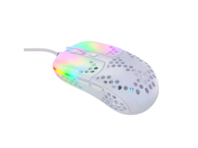 Xtrfy MZ1 RGB Rail Gaming Mouse, White Transparent