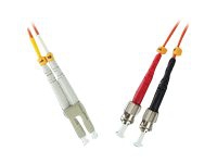 MicroConnect - Nettverkskabel - LC/PC-multimodus (hann) til ST/PC-multimodus (hann) - 7 m - fiberoptisk - 62,5 / 125 mikroner - OM1