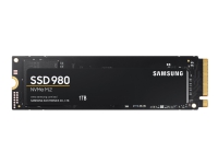 Samsung 980 MZ-V8V1T0BW - Solid State Drive - krypteret - 1 TB - intern - M.2 2280 - PCI Express 3.0 x4 (NVMe) - 256-bit AES - TCG Opal Encryption