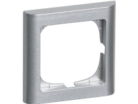LAURITZ KNUDSEN FUGA® ramme Softline 63 1 modul stålmetallic.