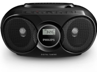 Philips AZ318B/12, 1,1 kg, Sort, Bærbar CD-spiller