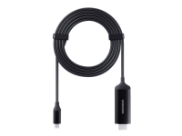 Samsung DeX Cable EE-I3100 - Video/lydkabel - USB-C hann reversibel til HDMI hann - 1.38 m - svart - 4K-støtte