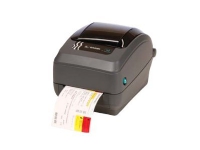 Zebra GX Series GX430t - Etikettskriver - direktetermisk / termisk overføring - Rull (10,8 cm) - 300 dpi - inntil 102 mm/sek - USB, LAN, seriell
