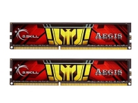 G.Skill AEGIS F3-1333C9D-8GIS - DDR3 - sett - 8 GB: 2 x 4 GB - DIMM 240-pin - 1333 MHz / PC3-10600 - CL9 - 1.5 V - ikke-bufret - ikke-ECC