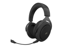 CORSAIR Gaming HS70 PRO - Hodesett - full størrelse - 2,4 GHz - trådløs - karbon