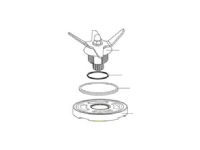 Reservedel 030889 Waring Blender Kniv Samlekit til 109480,1 stk