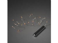 Konstsmide 1775-890 Lyskædesystem Indvendigt Batteridrevet Antal pærer 20 LED (RGB) Bernstein