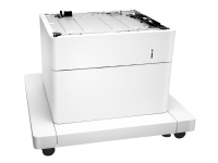 HP Paper Feeder and Cabinet - Skriversokkel med mediemater - 550 ark inn 1 skuff(er) - for LaserJet Enterprise MFP M634 LaserJet Enterprise Flow MFP M634, MFP M635, MFP M636