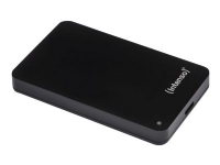Intenso Memory Case - Harddisk - 1 TB - ekstern (bærbar) - 2.5 - USB 3.0 - 5400 rpm - buffer: 8 MB - svart