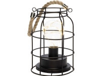 Konstsmide 1815-780 LED-Laterne LED (RGB) Sort med kontakt, Timer