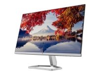 HP M24f - M-Series - LED-skjerm - 24 (23.8 synlig) - 1920 x 1080 Full HD (1080p) @ 75 Hz - IPS - 300 cd/m² - 1000:1 - 5 ms - HDMI, VGA - sølv (stativ), svart hode