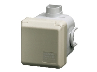 MENNEKES 4130, Grå, IP44, 400 V, 32 A, 50 - 60