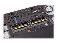 CORSAIR Vengeance - DDR4 - sett - 16 GB: 2 x 8 GB - SO DIMM 260-pin - 2400 MHz / PC4-19200 - CL16 - 1.2 V - ikke-bufret - ikke-ECC