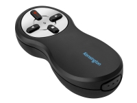 Kensington Si600 Wireless Presenter with Laser Pointer - Presentasjonsfjernstyring - 4 knapper - RF - svart