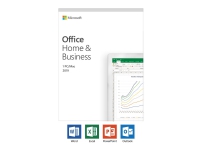 Microsoft Office Home and Business 2019 - Bokspakke - 1 PC/Mac - for fremtredende marked, medieløs - Win, Mac - Engelsk - Asia Pacific