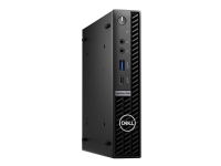 Dell OptiPlex 7000 - Mikro - Core i5 12500T / 2 GHz - vPro Enterprise - RAM 8 GB - SSD 256 GB - NVMe, Class 35 - UHD Graphics 770 - GigE, Bluetooth 5.2, 802.11ax (Wi-Fi 6E) - WLAN: Bluetooth 5.2, 802.11a/b/g/n/ac/ax (Wi-Fi 6E) - Win 10 Pro (inkludere