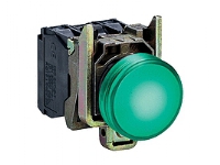 Schneider Electric XB4BVB3 Signallys Grøn 24 V/DC, 24 V/AC 1 stk