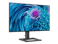 Philips E-line 275E2FAE - LED-skjerm - 27 - 2560 x 1440 QHD @ 75 Hz - IPS - 350 cd/m² - 1000:1 - 1 ms - 2xHDMI, DisplayPort - høyttalere - teksturert svart