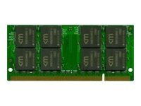 Mushkin Value - DDR2 - sett - 4 GB: 2 x 2 GB - SO DIMM 200-pin - 667 MHz / PC2-5300 - CL5 - 1.8 V - ikke-bufret - ikke-ECC
