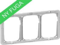 LAURITZ KNUDSEN Teknisk monteringsramme for FUGA SOFT, CHOICE & PURE designrammer 3x1,5 modul.