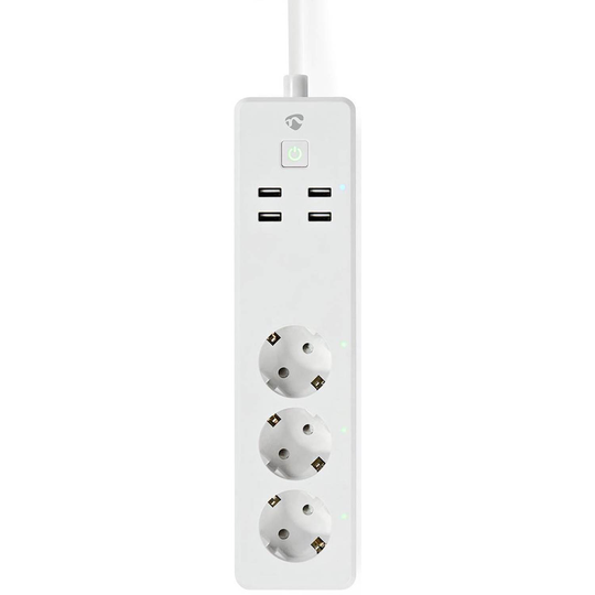 Nedis Smartplugg grenuttag Wi-Fi