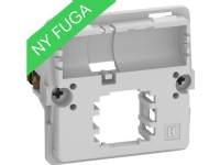 LAURITZ KNUDSEN Dataudtag FUGA T1 - 1 modul indsats, for 1 stk. Actassi konnektor, leveres uden konnektor og afdækning
