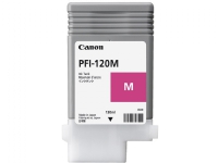 Canon PFI-120 M - 130 ml - magenta - original - blekkbeholder - for imagePROGRAF GP-200, GP-300, TM-200, TM-205, TM-300, TM-305