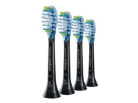 Philips Sonicare C3 Premium HX9044 Plaque Control - Utskiftningsbørstehode - for tannbørste - svart (en pakke 4)