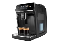Philips Series 2200 EP2221 - Automatisk kaffemaskin med cappuccinatore - 15 bar - skinnende svart