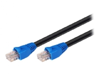 MicroConnect - Nettverkskabel - RJ-45 (hann) til RJ-45 (hann) - 10 m - UTP - CAT 6 - med støvel, utendørs, flertrådet