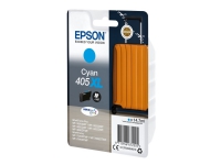 Epson 405XL - 14.7 ml - cyan - original - blekkpatron - for WorkForce WF-7310, 7830, 7835, 7840 WorkForce Pro WF-3820, 3825, 4820, 4825, 4830, 7840