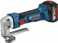 Bosch Bosc GSC 18V-16, 2 x 5.0 Ah, L-Boxx, shearing (blue / black, L-BOXX, 2x Li-ion battery 5.0 Ah)