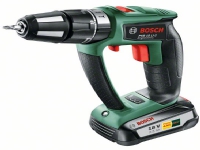 Bosch PSB 18 LI-2 Ergonomic - Hammerbor/driver - trådløs - 2 hastigheter - nøkkelfri borhylse 13 mm - 32 N·m - uten batteri - 18 V - Uten batteri og opplader