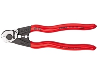 Knipex 95 61 190 Stålwiresaks Passer til Aluminiums- og kobberkabel, enkelt- og flerledet, Mellemhårde stålwirer 7 mm 10 mm² 7