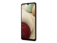 Samsung Galaxy A12 - 4G smarttelefon - dobbelt-SIM - RAM 4 GB / 64 GB - microSD slot - LCD-display - 6.5 - 1600 x 720 piksler - 4x bakkameraer 48 MP, 5 MP, 2 MP, 2 MP - front camera 8 MP - svart