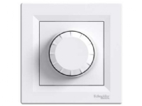 Schneider Rotary dimmer ASFORA with the function of a stair switch with backlight white - EPH6500121