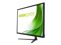 Hannspree HC322PPB - LED-skjerm - 32 - 2560 x 1440 WQHD @ 60 Hz - A-MVA - 300 cd/m² - 3000:1 - 5 ms - HDMI, VGA, DisplayPort - høyttalere - matt svart