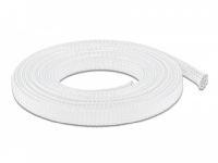 Delock - Kabelstyringsmuffe - 12 mm diameter stretchable - 10 m - hvit