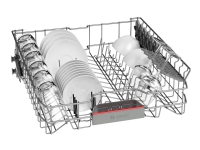 Bosch Serie | 4 SGV4HVX33E - Oppvaskmaskin - innebygd - Nisje - bredde: 60 cm - dybde: 55 cm - høyde: 81.5 cm - svart