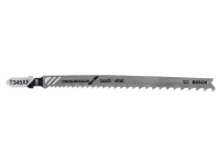 Bosch Progressor for Wood and Metal T 345 XF - Sagbladsett - for tre, plast, aluminium, rør, tre med spiker, blikk - 5 deler - lengde: 132 mm